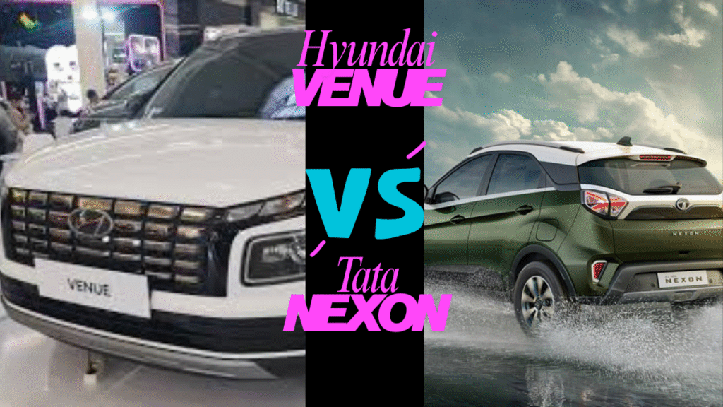Hyundai Venue Facelift VS TATA Nexon 2025