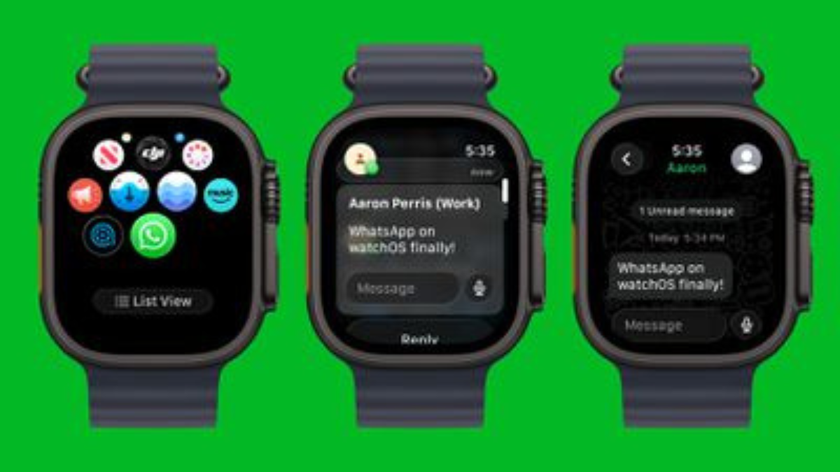WhatsAPP Debut for Apple Watch